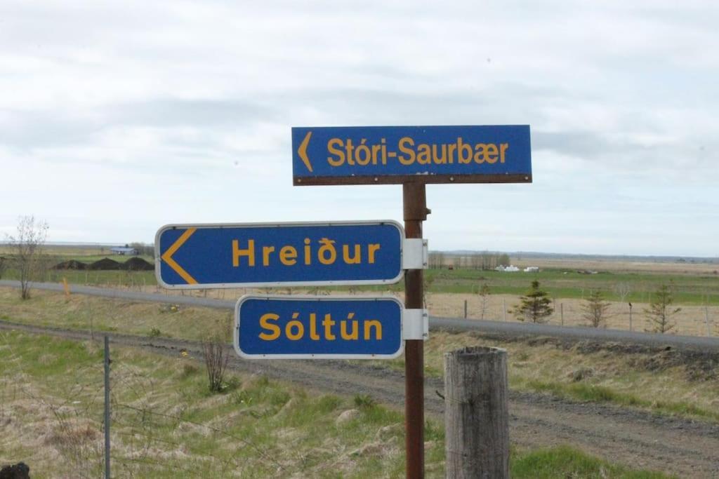 Sun-Cottage South Iceland Olfus Eksteriør bilde